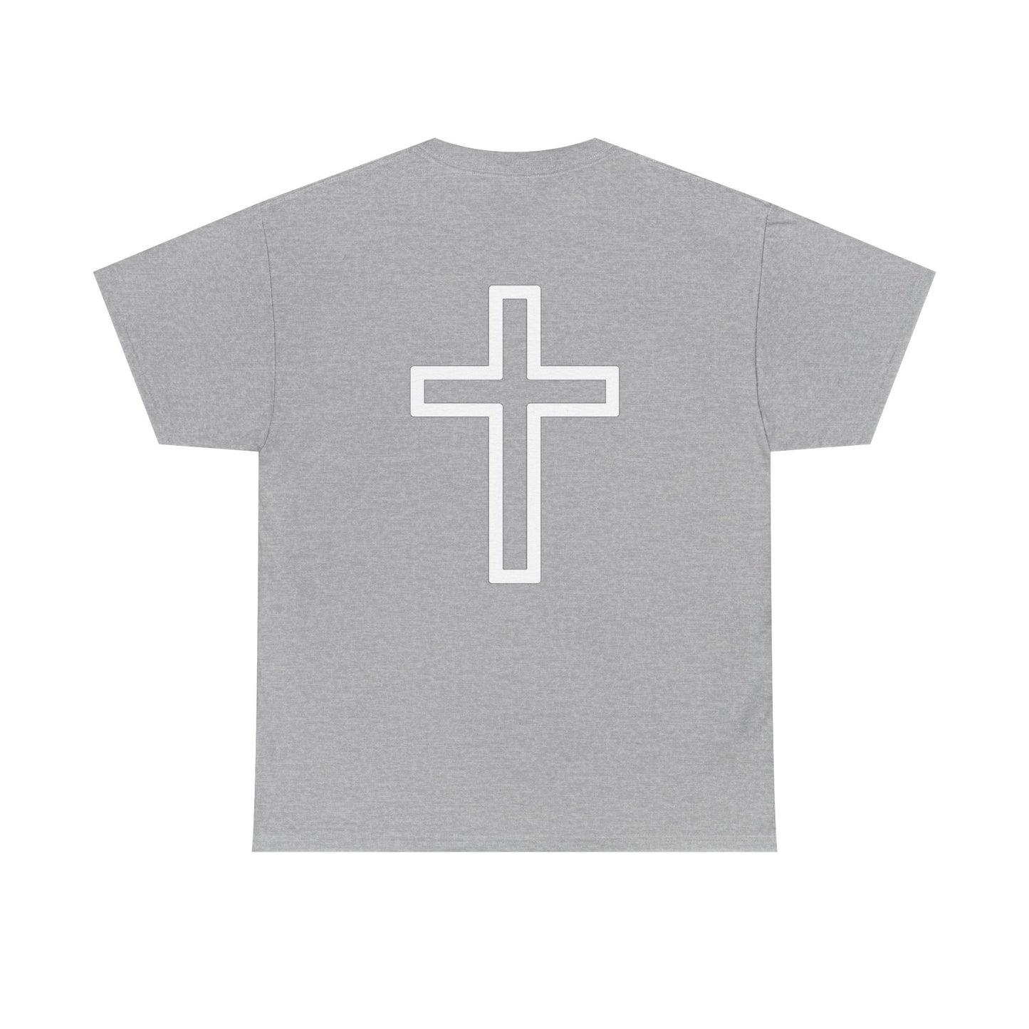 Jesus Crown of Thorns Unisex Heavy Cotton Tee, Faith T-Shirt, Christ Shirt, Religious Gift, Christian Apparel
