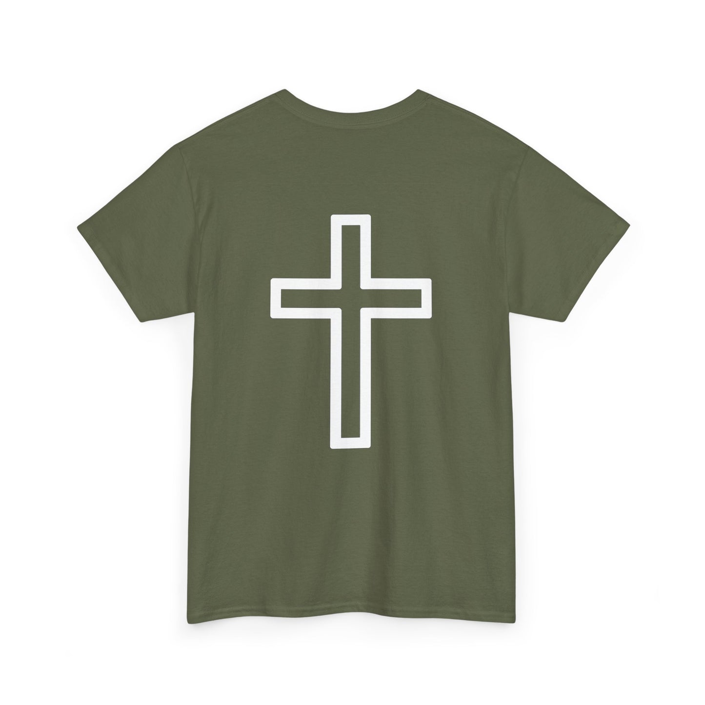 Jesus Crown of Thorns Unisex Heavy Cotton Tee, Faith T-Shirt, Christ Shirt, Religious Gift, Christian Apparel