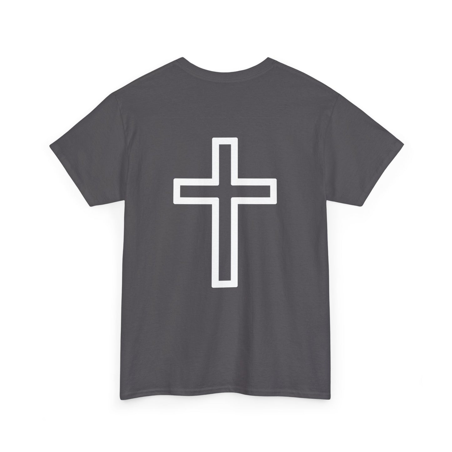 Jesus Crown of Thorns Unisex Heavy Cotton Tee, Faith T-Shirt, Christ Shirt, Religious Gift, Christian Apparel