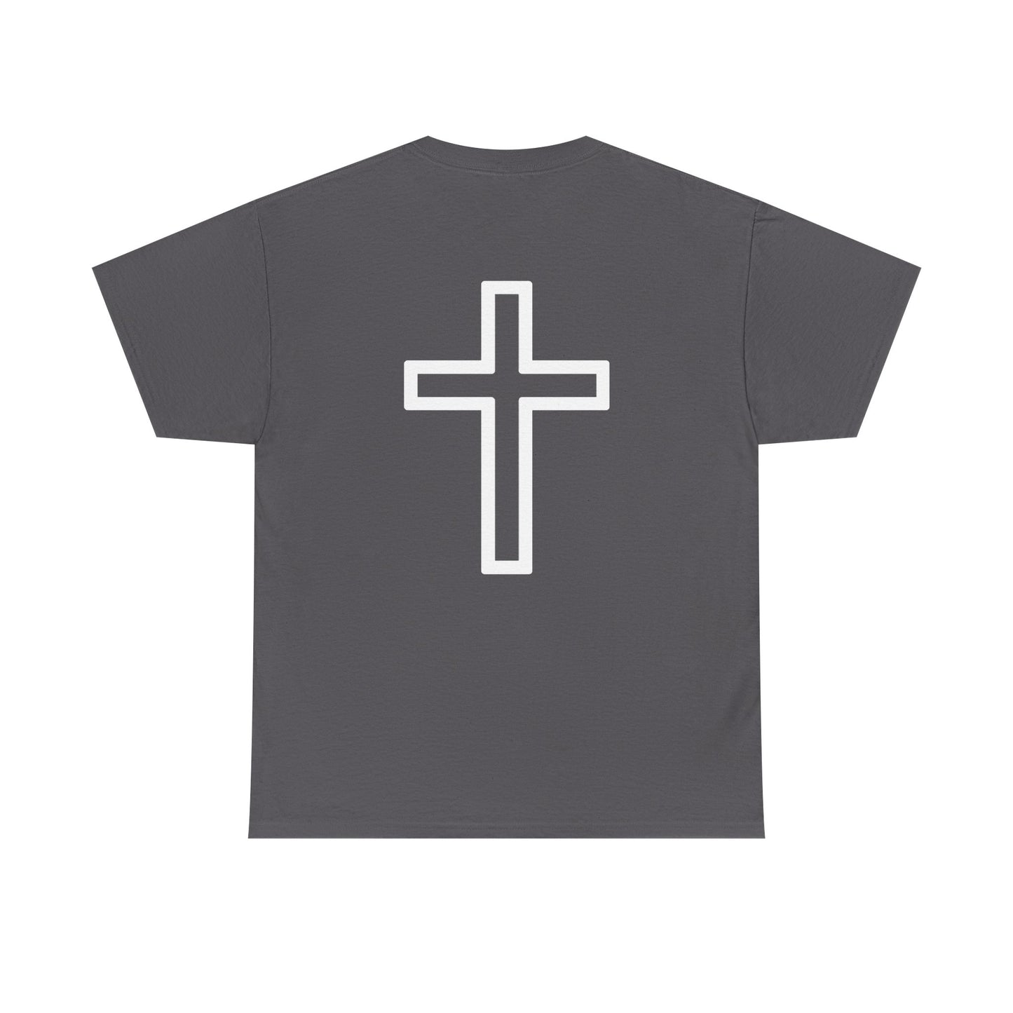 Jesus Crown of Thorns Unisex Heavy Cotton Tee, Faith T-Shirt, Christ Shirt, Religious Gift, Christian Apparel