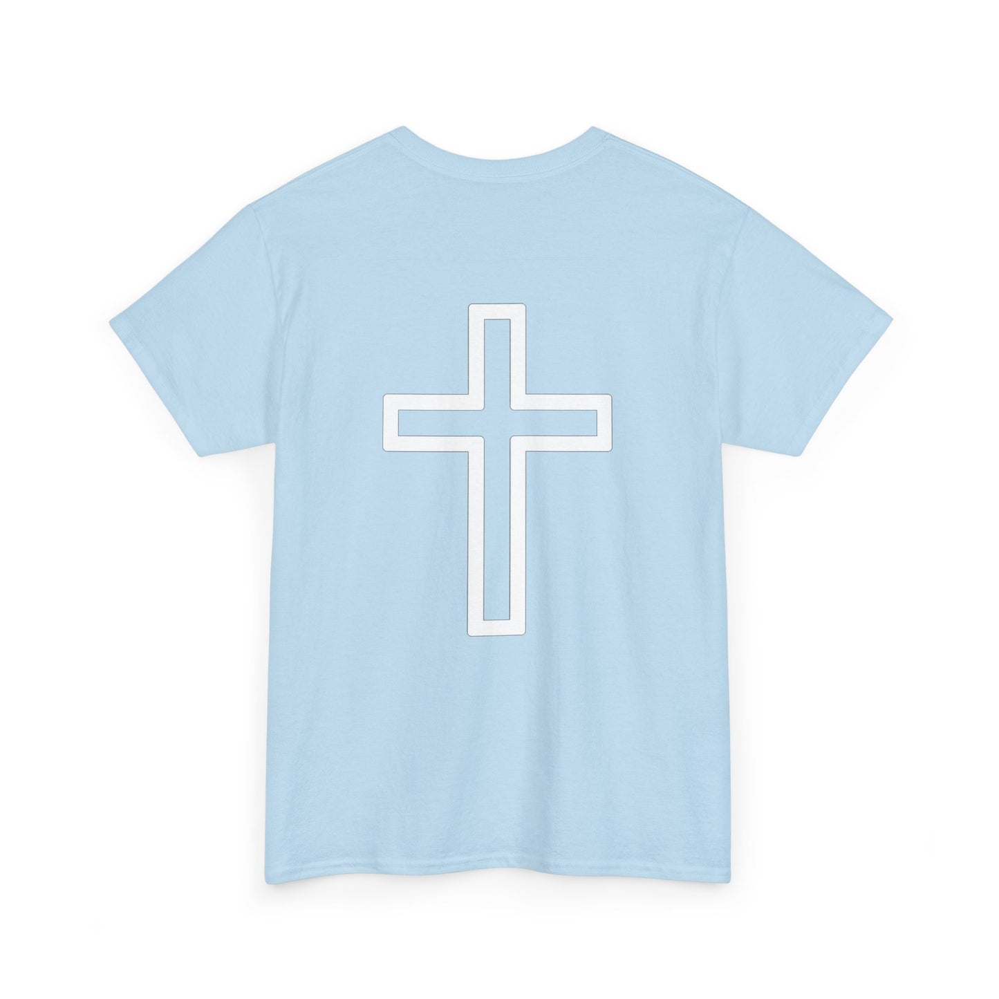 Jesus Crown of Thorns Unisex Heavy Cotton Tee, Faith T-Shirt, Christ Shirt, Religious Gift, Christian Apparel