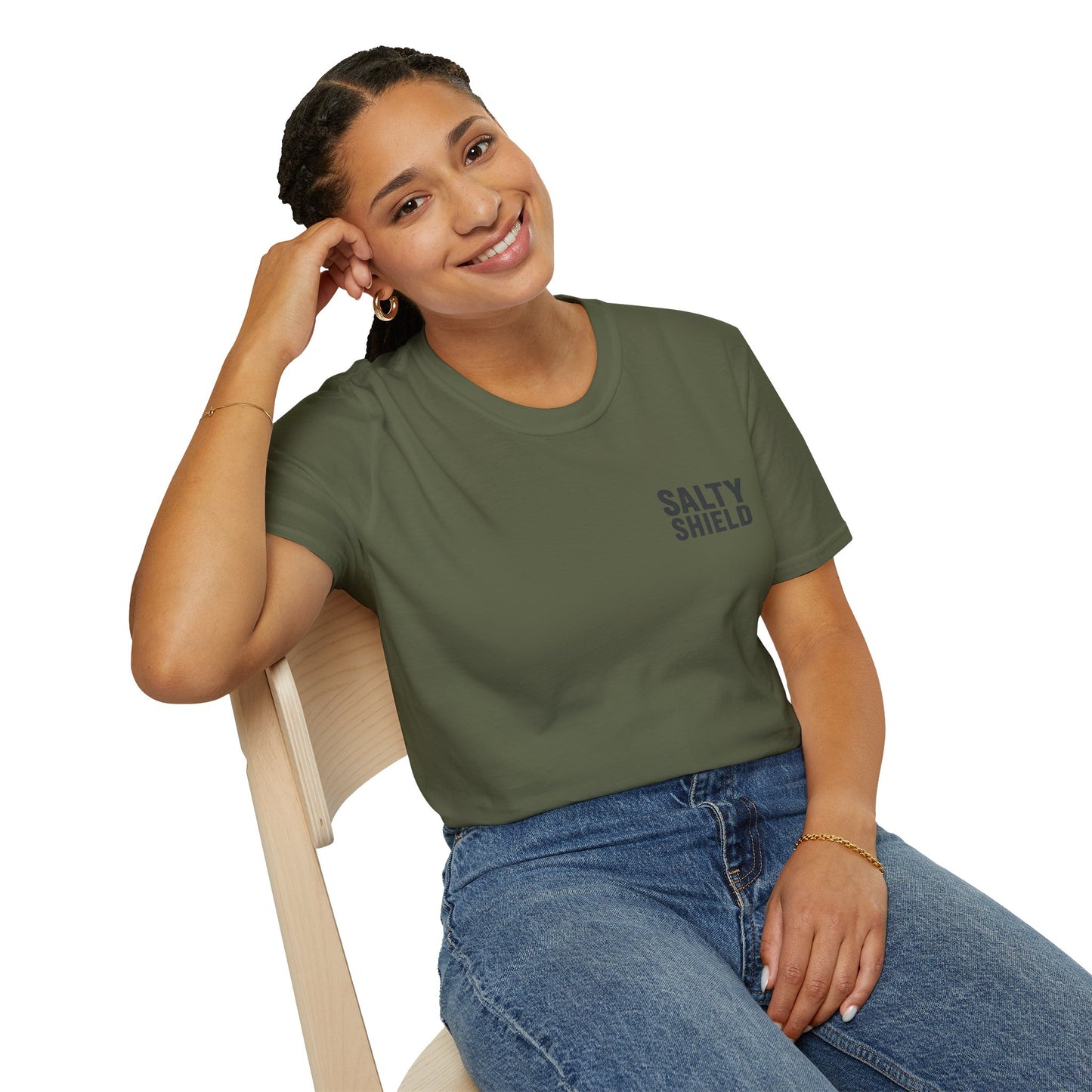 Religious Jesus Greatest Love Story Softstyle T-Shirt Tee Shirt Christian Apparel, Unisex Graphic Tee, Salty Shield Design