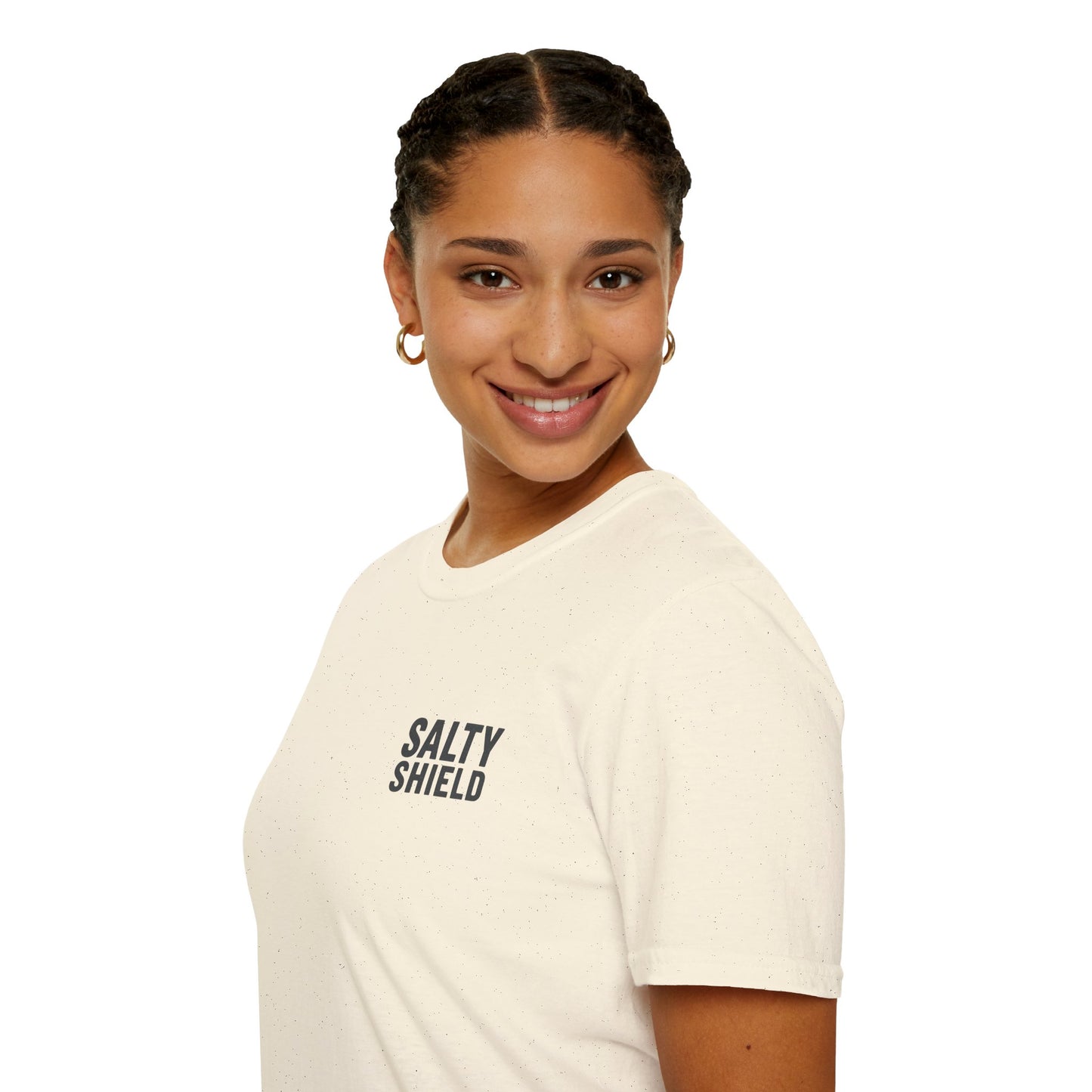 Religious Jesus Greatest Love Story Softstyle T-Shirt Tee Shirt Christian Apparel, Unisex Graphic Tee, Salty Shield Design