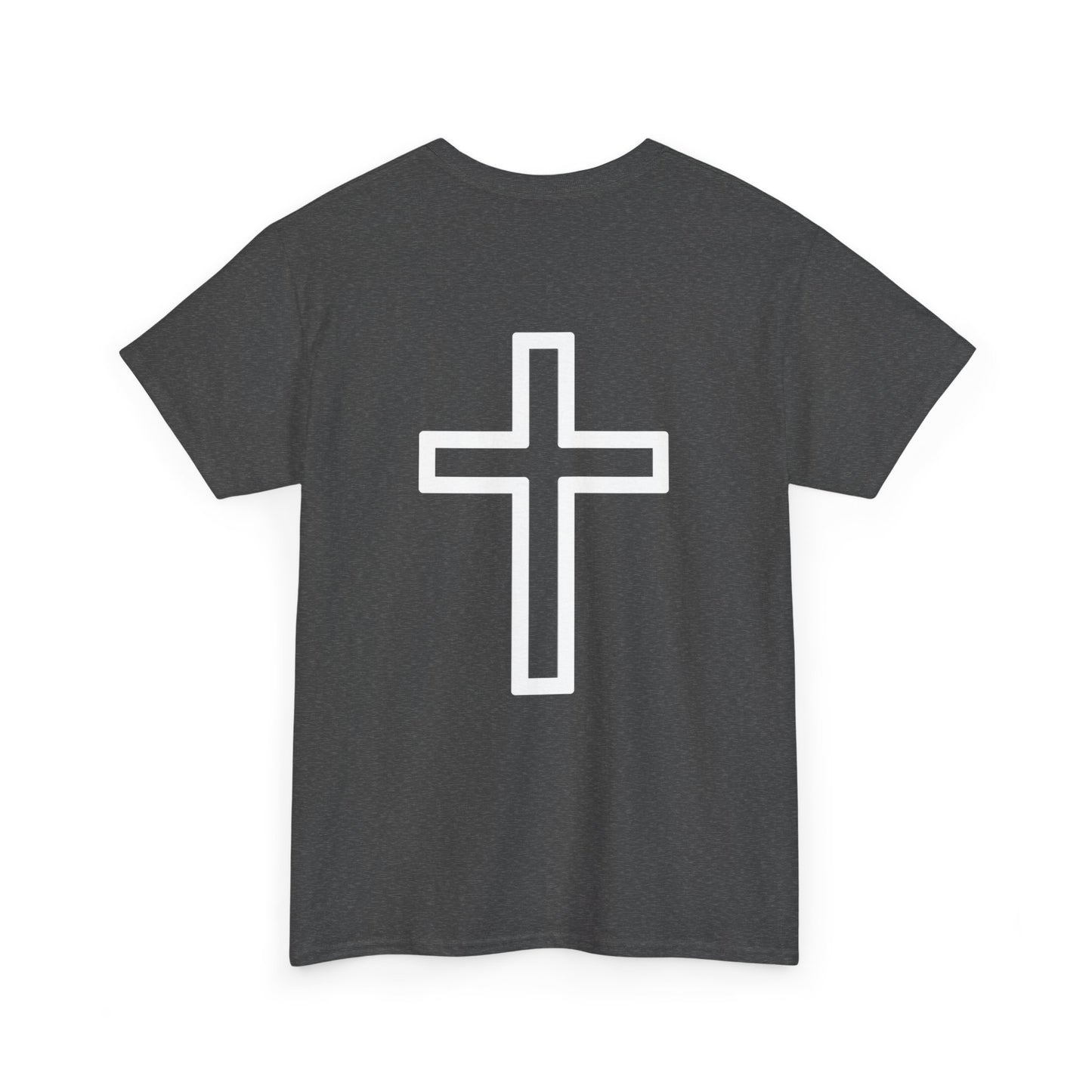 Jesus Crown of Thorns Unisex Heavy Cotton Tee, Faith T-Shirt, Christ Shirt, Religious Gift, Christian Apparel