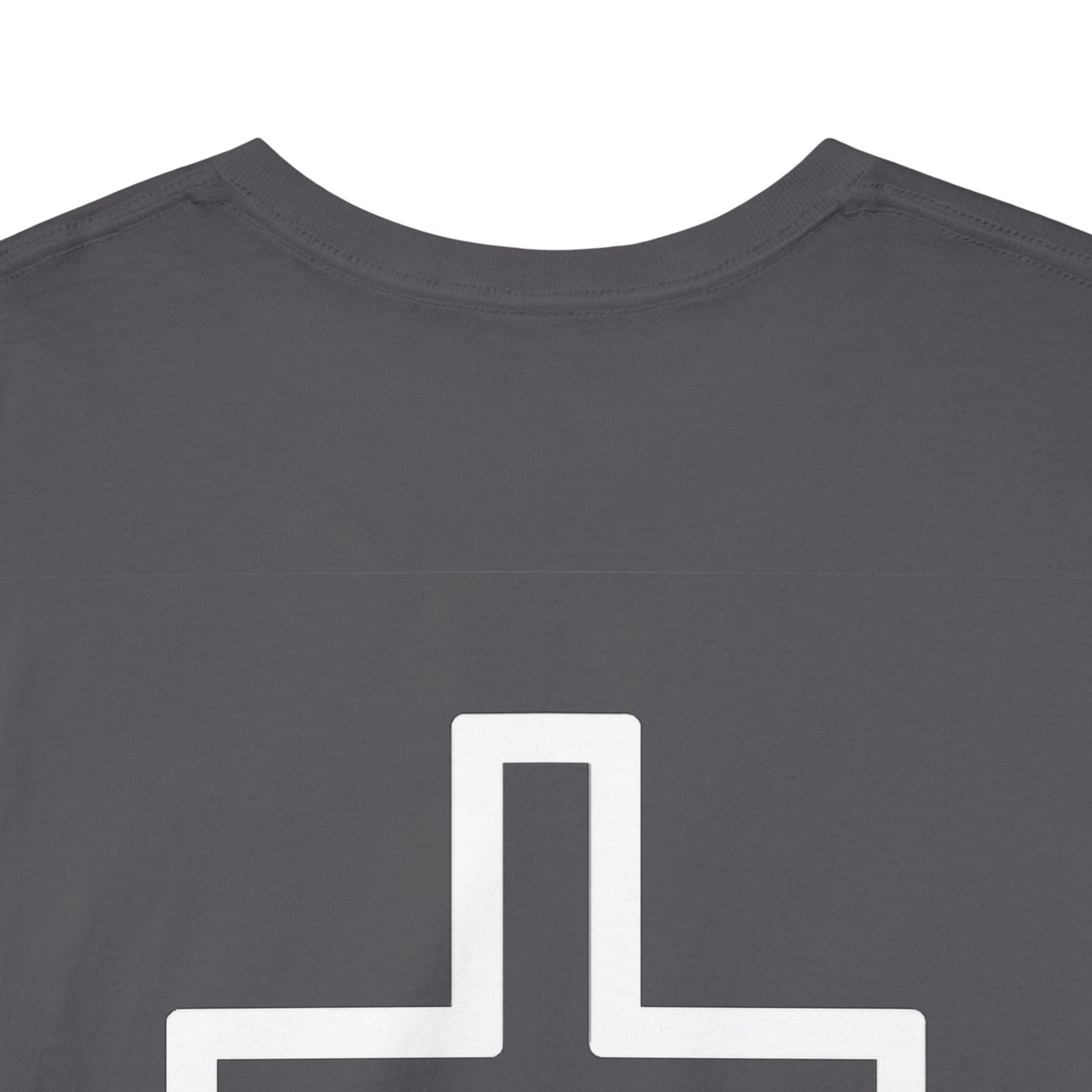 Jesus Crown of Thorns Unisex Heavy Cotton Tee, Faith T-Shirt, Christ Shirt, Religious Gift, Christian Apparel