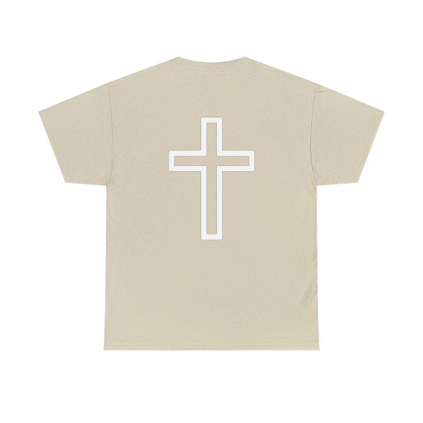 Jesus Crown of Thorns Unisex Heavy Cotton Tee, Faith T-Shirt, Christ Shirt, Religious Gift, Christian Apparel