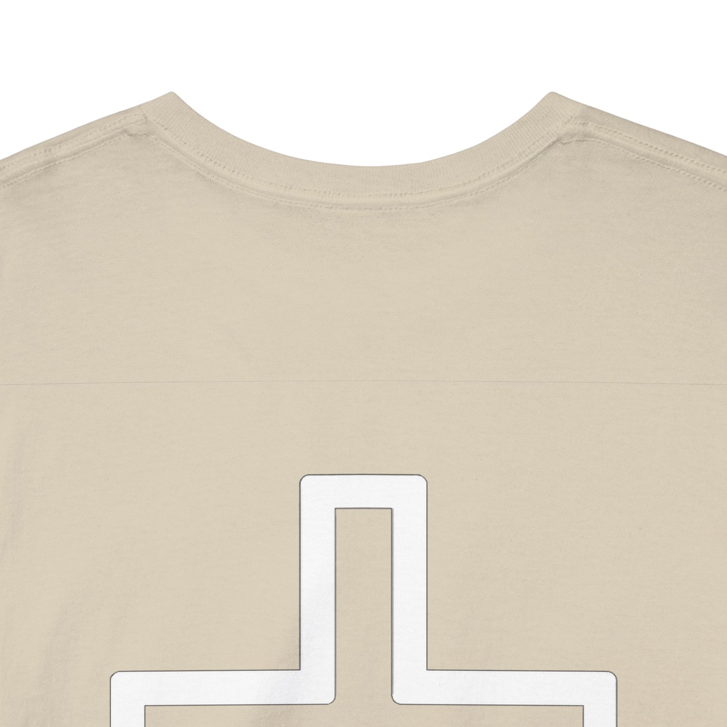 Jesus Crown of Thorns Unisex Heavy Cotton Tee, Faith T-Shirt, Christ Shirt, Religious Gift, Christian Apparel