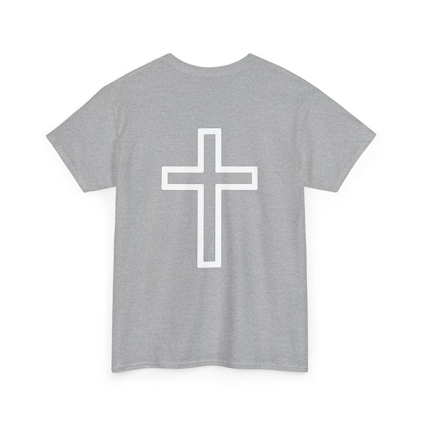 Jesus Crown of Thorns Unisex Heavy Cotton Tee, Faith T-Shirt, Christ Shirt, Religious Gift, Christian Apparel