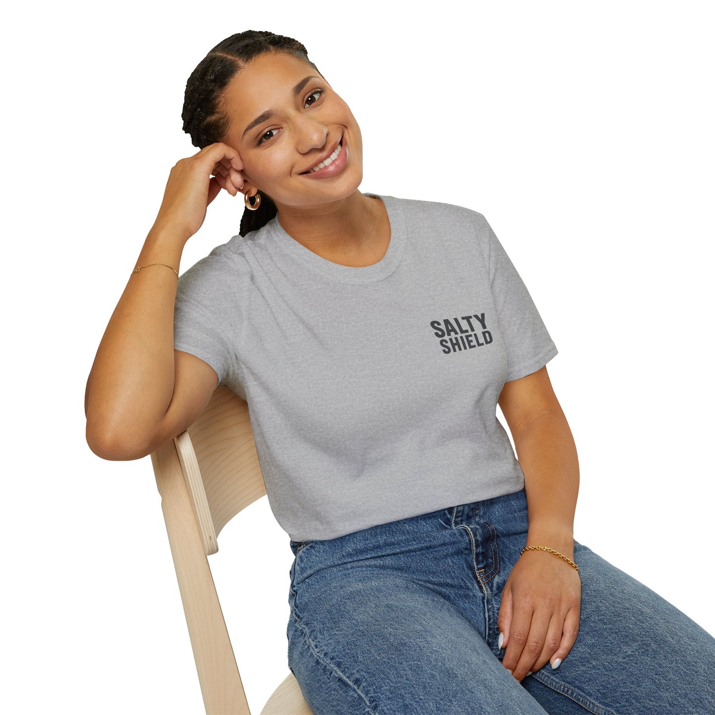 Religious Jesus Greatest Love Story Softstyle T-Shirt Tee Shirt Christian Apparel, Unisex Graphic Tee, Salty Shield Design