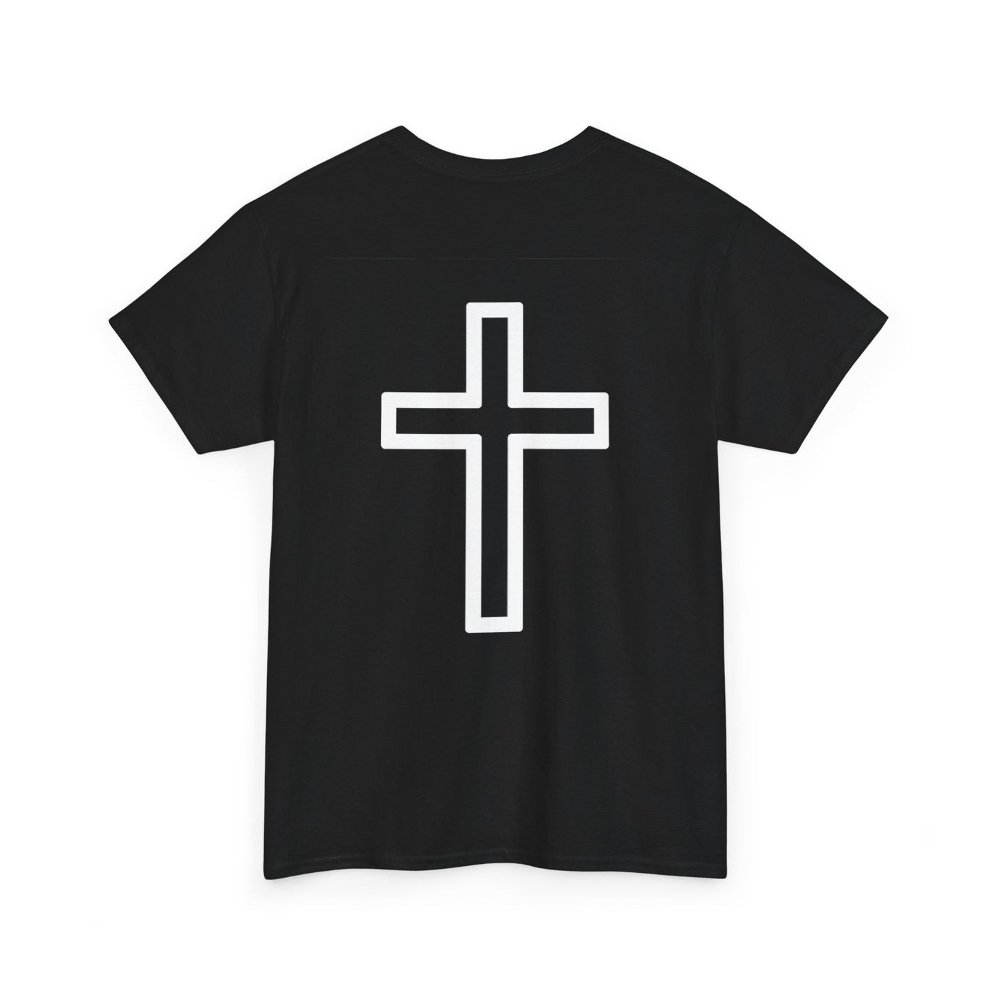 Jesus Crown of Thorns Unisex Heavy Cotton Tee, Faith T-Shirt, Christ Shirt, Religious Gift, Christian Apparel