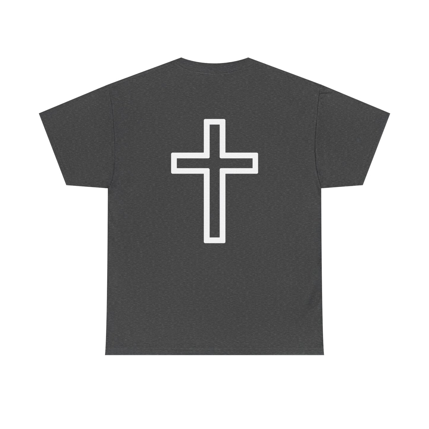 Jesus Crown of Thorns Unisex Heavy Cotton Tee, Faith T-Shirt, Christ Shirt, Religious Gift, Christian Apparel