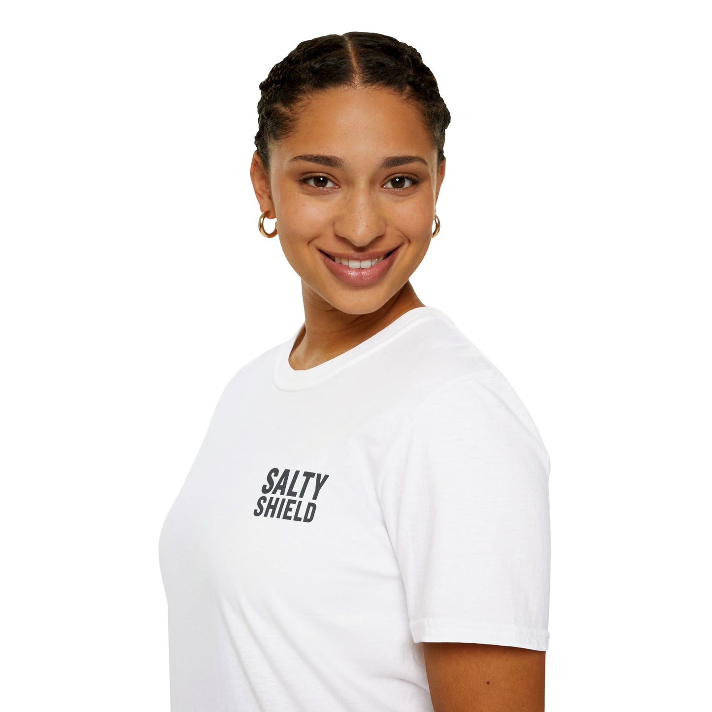 Religious Jesus Greatest Love Story Softstyle T-Shirt Tee Shirt Christian Apparel, Unisex Graphic Tee, Salty Shield Design