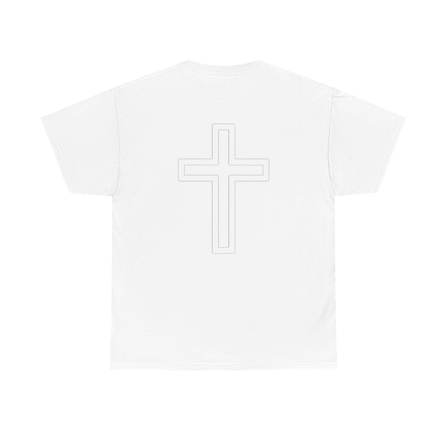 Jesus Crown of Thorns Unisex Heavy Cotton Tee, Faith T-Shirt, Christ Shirt, Religious Gift, Christian Apparel