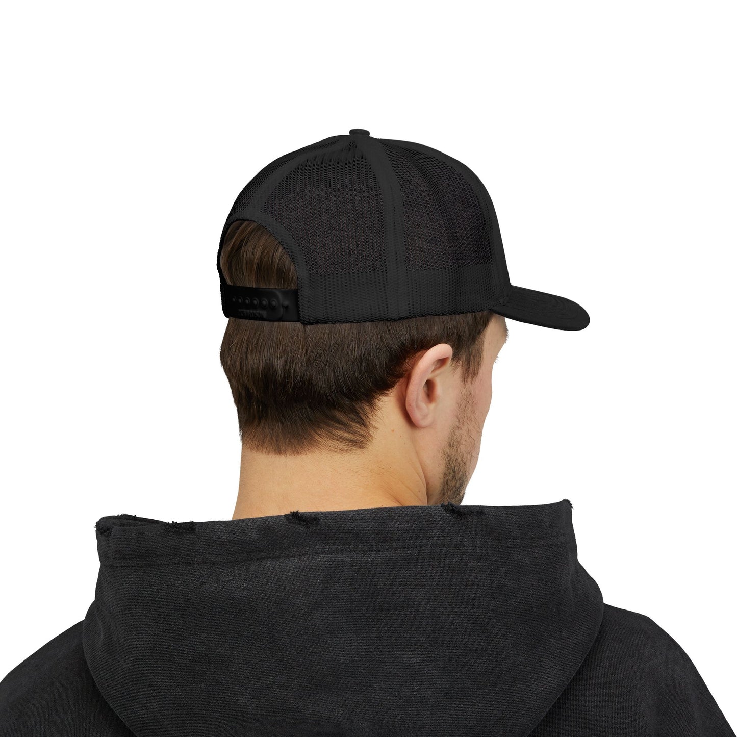 Salty Shield Snapback Trucker Cap - Stylish Headwear for Beach Lovers, Outdoor Adventures, Summer Fashion, Gifts for Him/Her