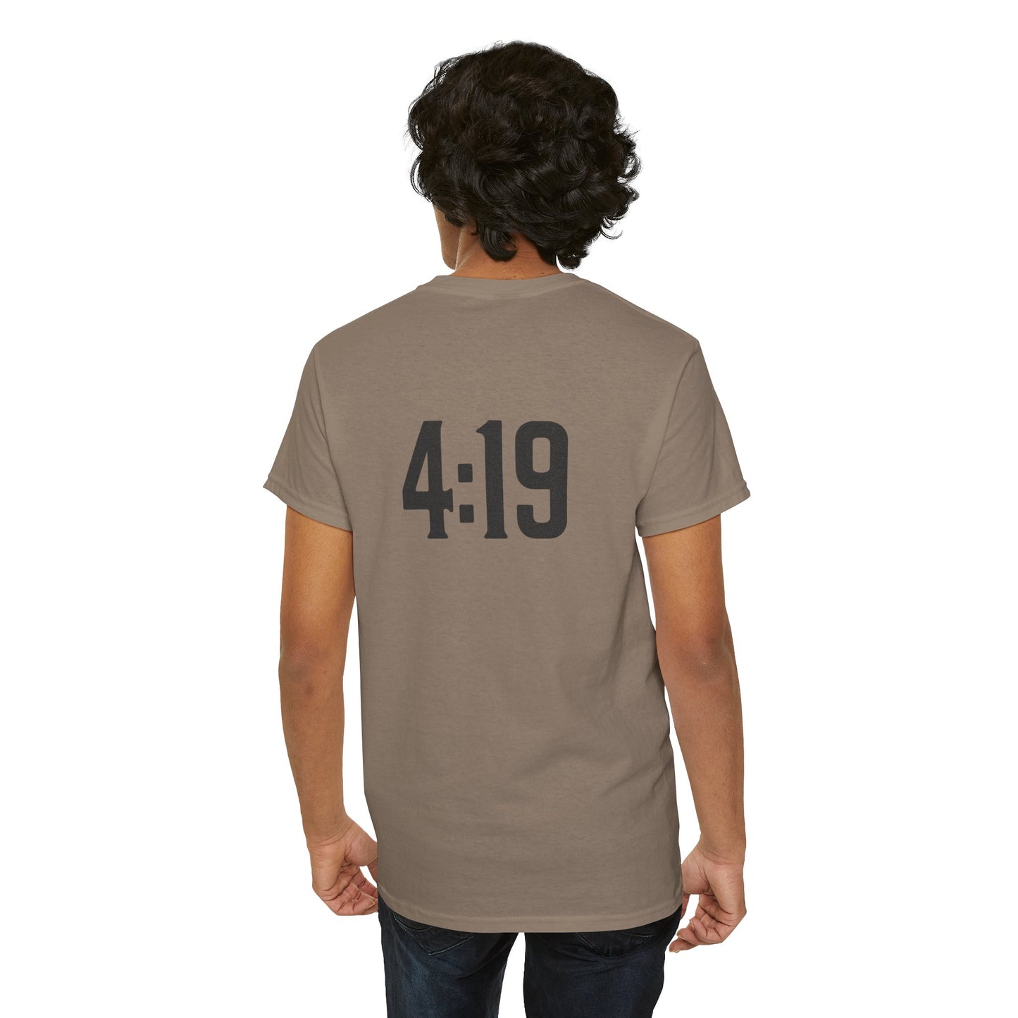 Fisher of Men Unisex Heavy Cotton Tee - Inspirational Gift, Casual Wear, Christian Faith Shirt, Lightweight Comfort, Everyday Style