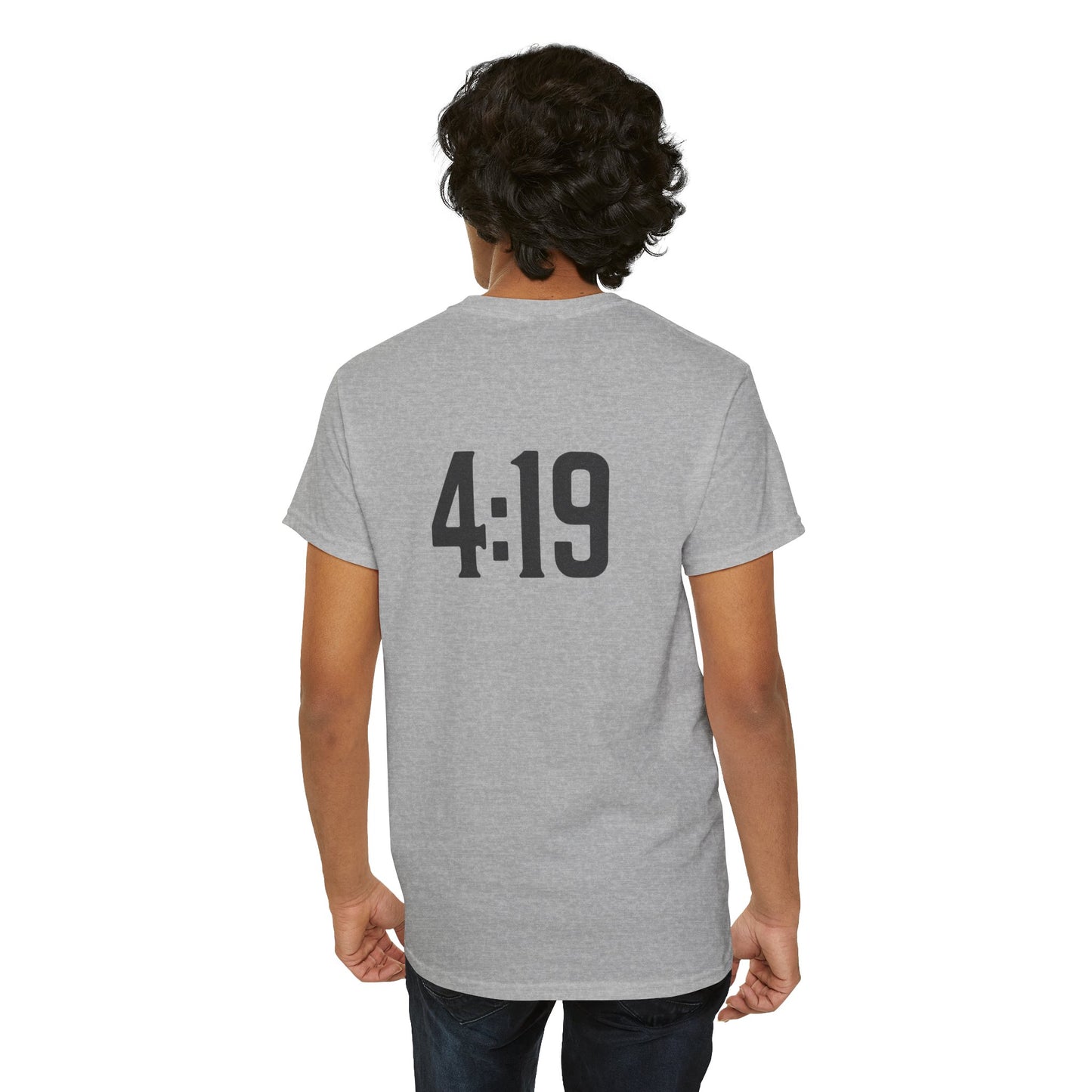 Fisher of Men Unisex Heavy Cotton Tee - Inspirational Gift, Casual Wear, Christian Faith Shirt, Lightweight Comfort, Everyday Style