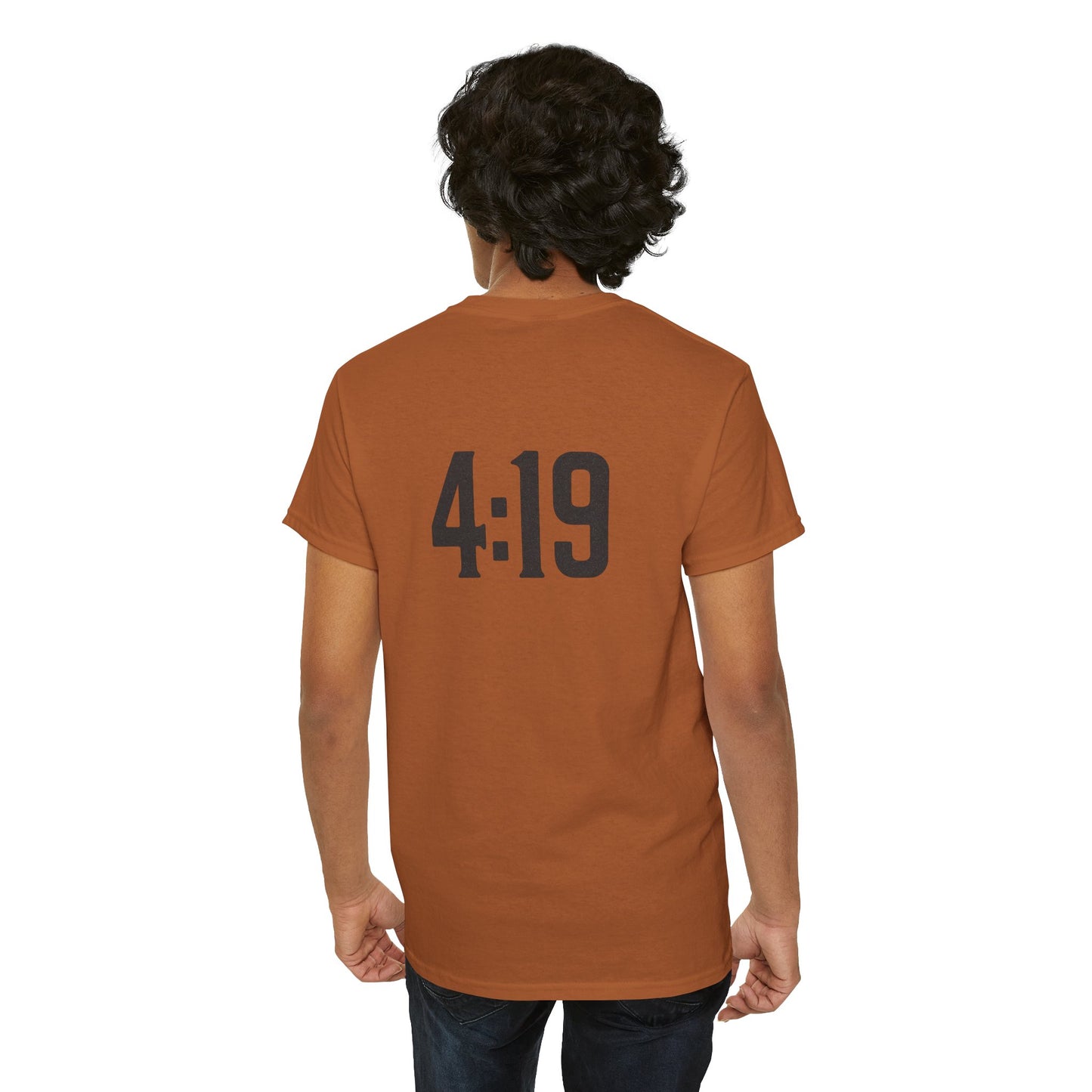 Fisher of Men Unisex Heavy Cotton Tee - Inspirational Gift, Casual Wear, Christian Faith Shirt, Lightweight Comfort, Everyday Style