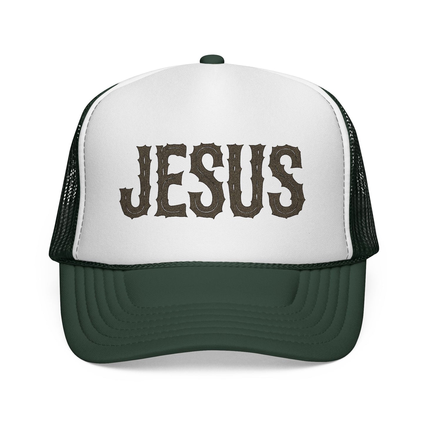 Faith-Inspired Trucker Cap, Religious Hat, Christian Gift, Jesus Baseball Cap, Stylish Faith Apparel, Perfect for Church Events