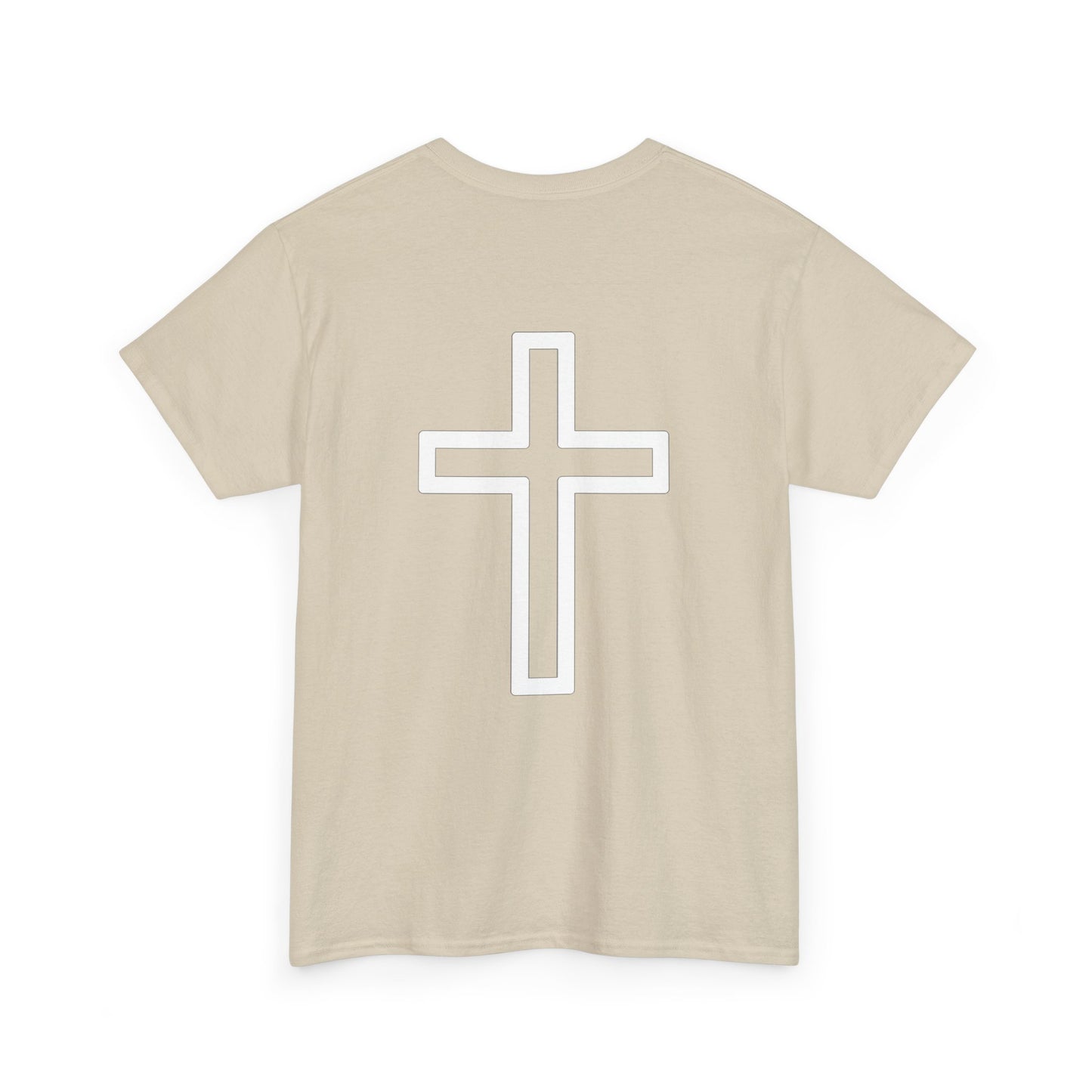 Jesus Crown of Thorns Unisex Heavy Cotton Tee, Faith T-Shirt, Christ Shirt, Religious Gift, Christian Apparel