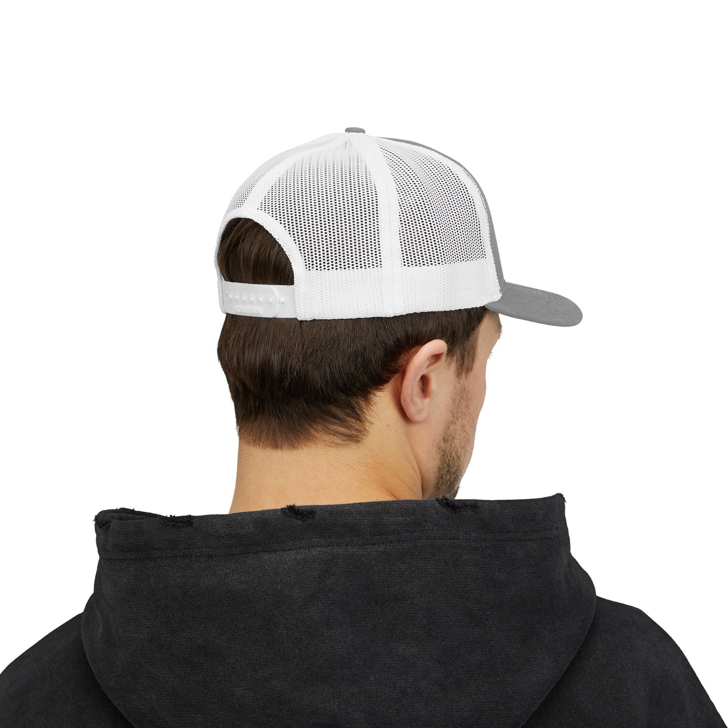 Salty Shield Snapback Trucker Cap - Stylish Headwear for Beach Lovers, Outdoor Adventures, Summer Fashion, Gifts for Him/Her
