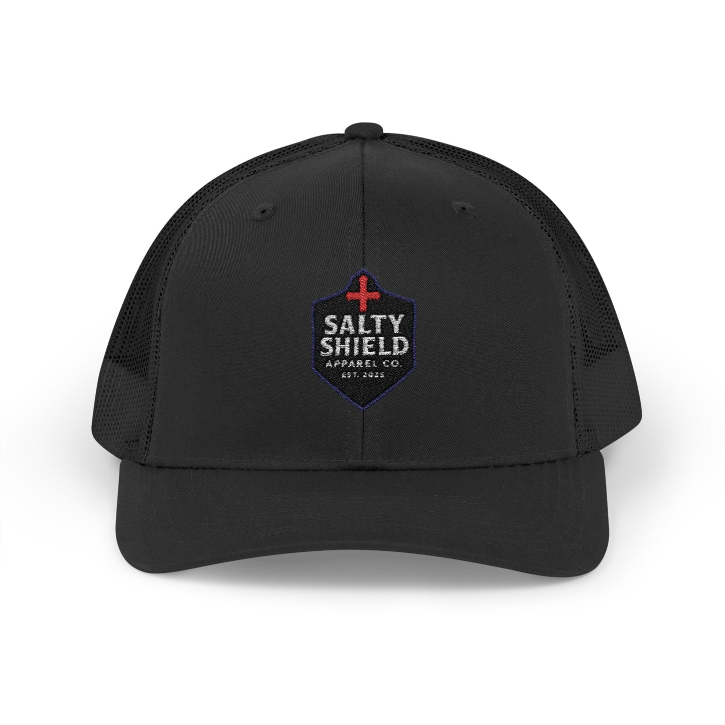 Salty Shield Snapback Trucker Cap - Stylish Headwear for Beach Lovers, Outdoor Adventures, Summer Fashion, Gifts for Him/Her